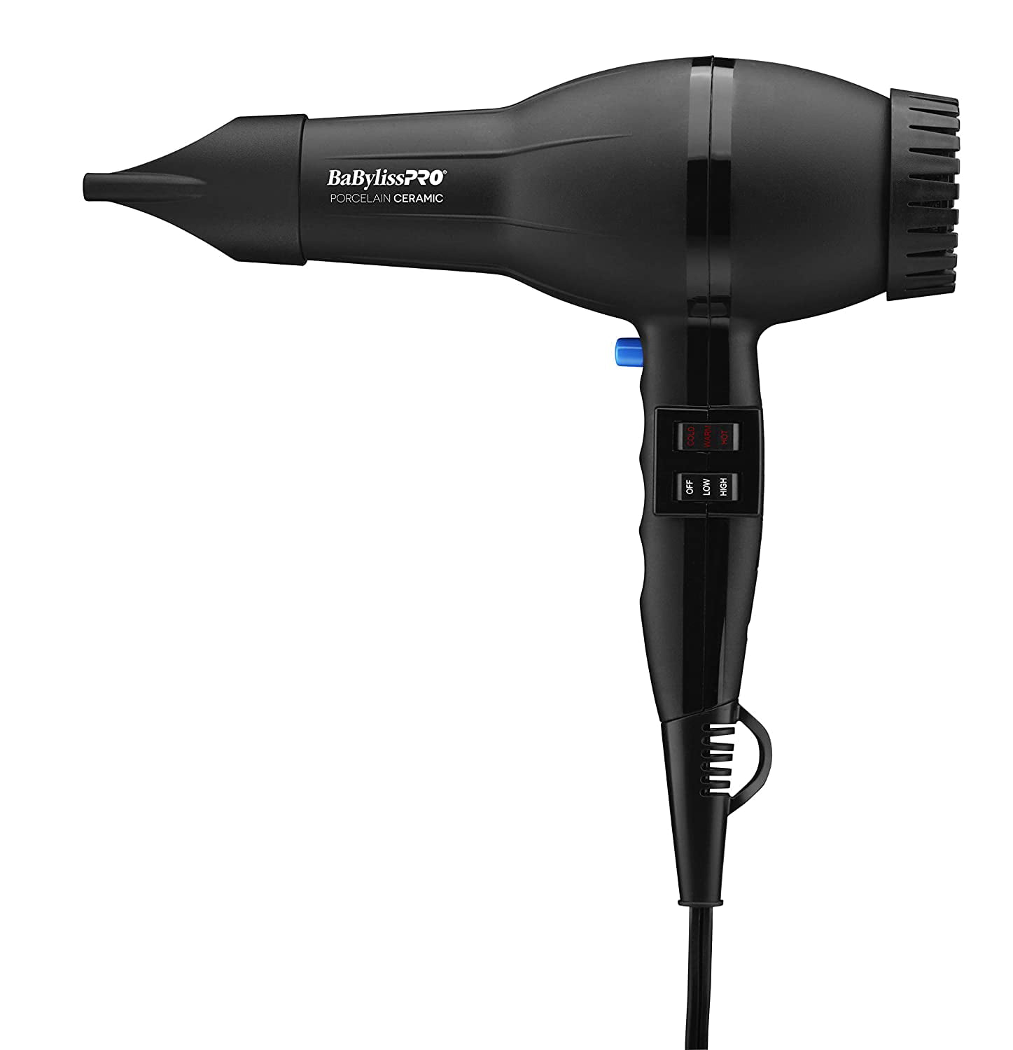 BaBylissPro Porcelain Ceramic Black 2800W Hair Dryer BP2800N