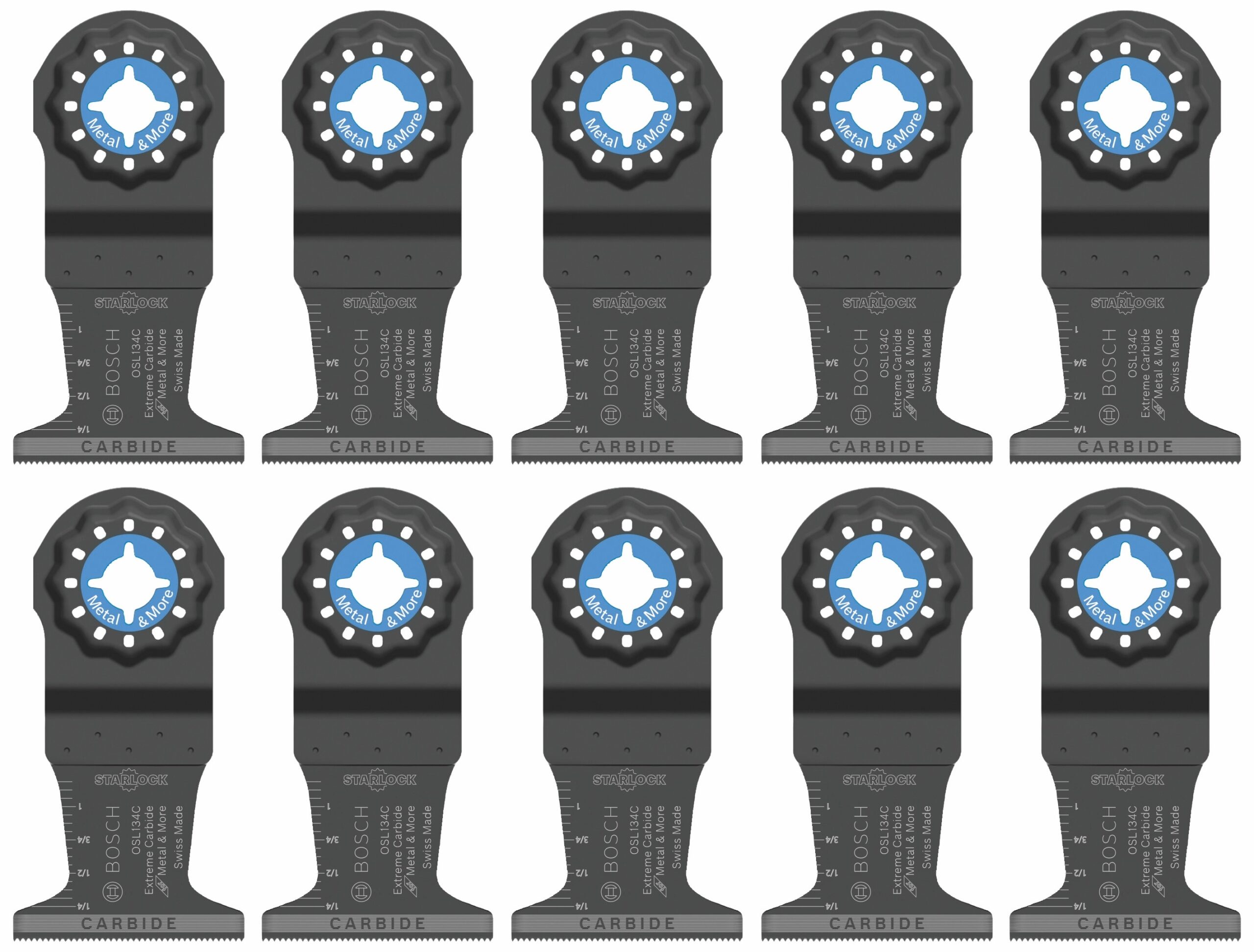 Bosch 10-Pack Carbide Oscillating Tool Blade