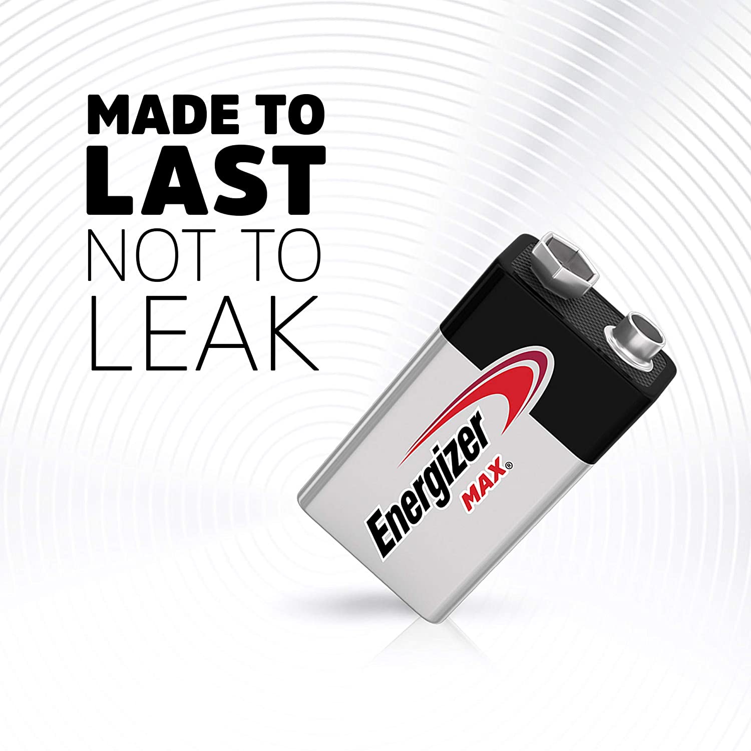 Energizer Max 9V Batteries. Premium Alkaline 9 Volt Batteries (4 Battery Count)