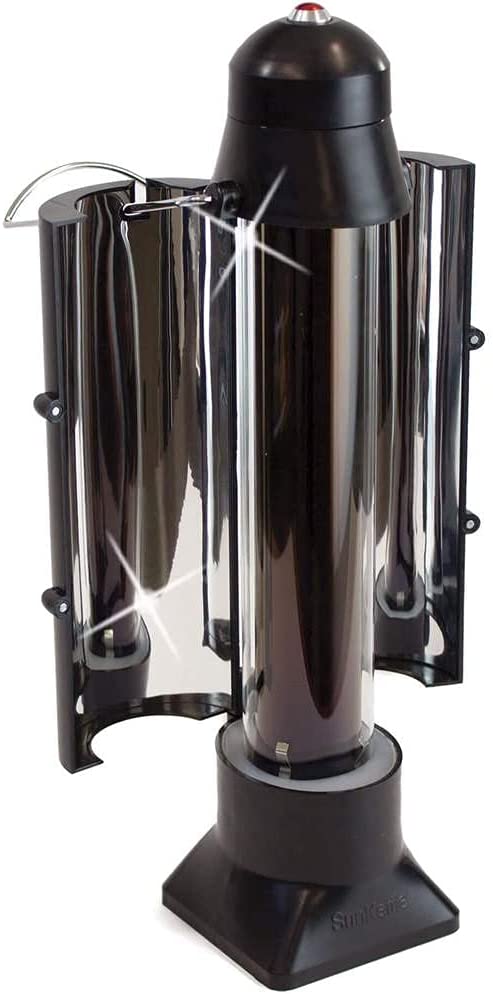 4Patriots Sun Kettle Personal Water Heater: Portable Thermos Boils Water Using The Sun. Thermal Flask For Camping. Hunting. Backpacking & Survival. Solar Powered. Lightweight & Gas & Electricity Free