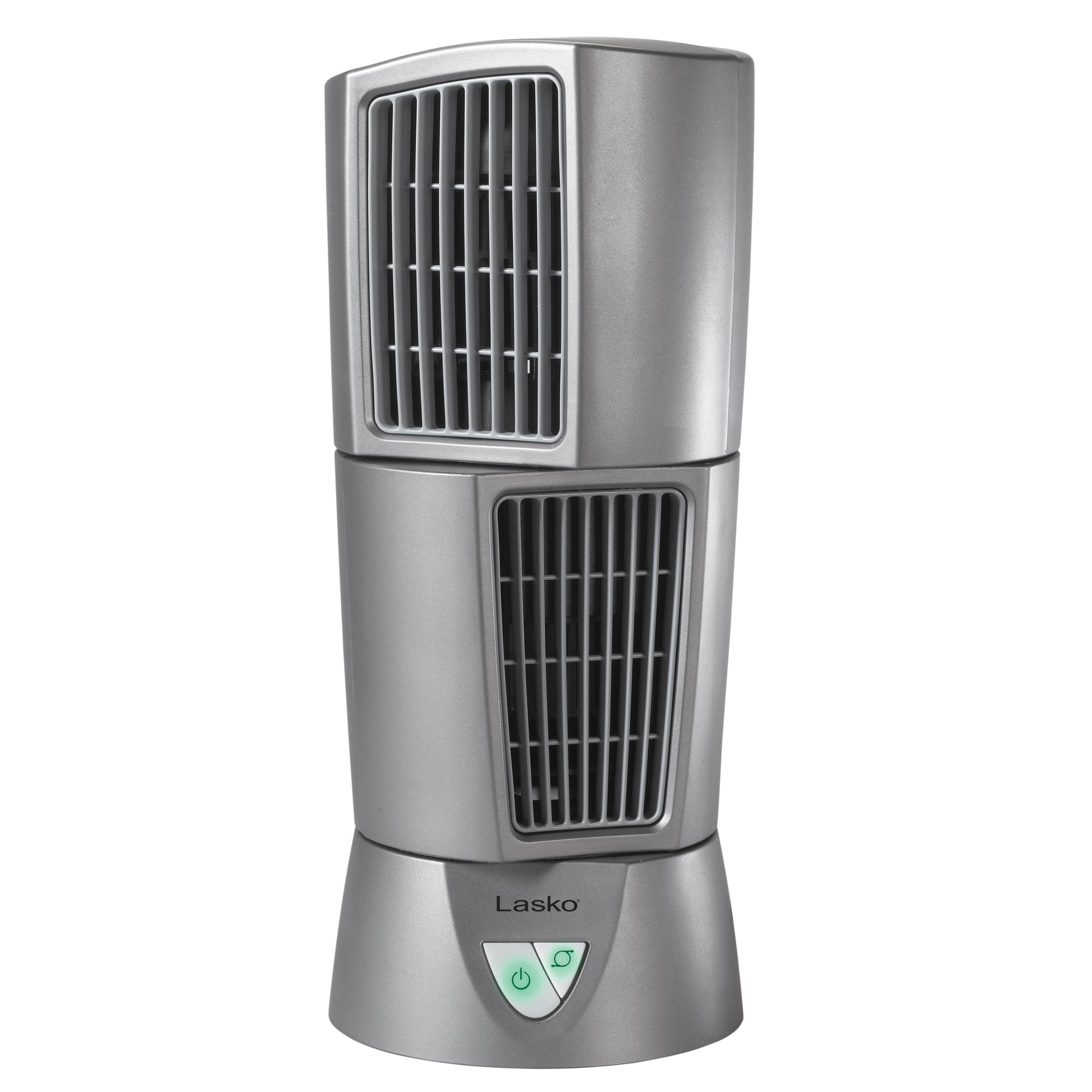 Lasko 14″ Platinum Desktop Wind Tower 3-Speed Oscillating Table Fan. 4910. Gray