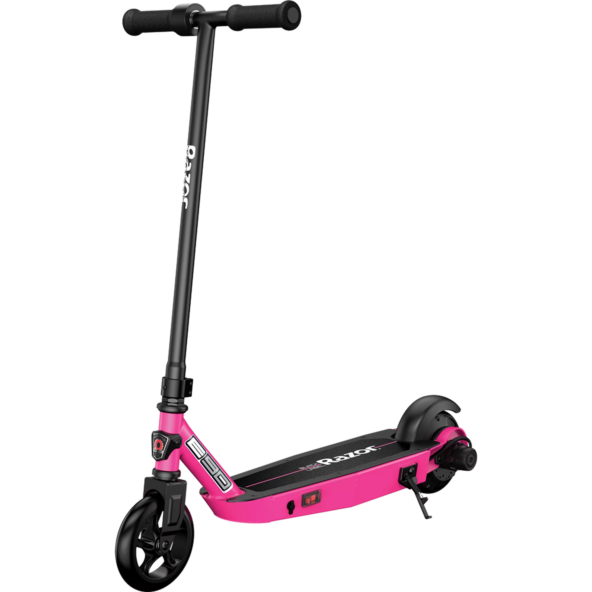 Razor Black Label E90 Electric Scooter - Pink. for Kids Ages 8+ and up to 120 lbs. Up to 10 mph & Up to 40 mins of Ride Time. 90W Power Core High-Torque Hub Motor
