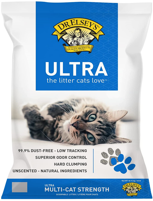 Precious Cat Ultra Premium Clumping Cat Litter. 40 pound bag