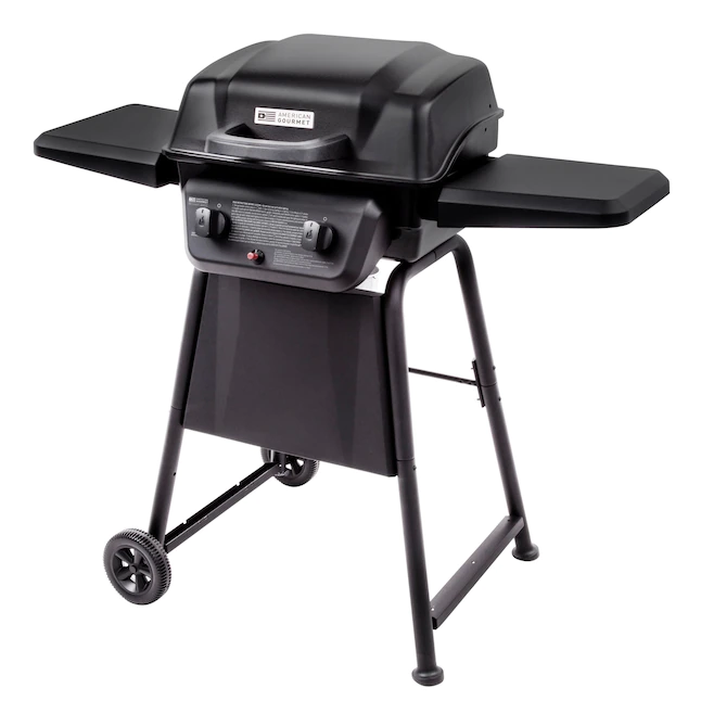 American Gourmet  Black 2-Burner Liquid Propane Gas Grill