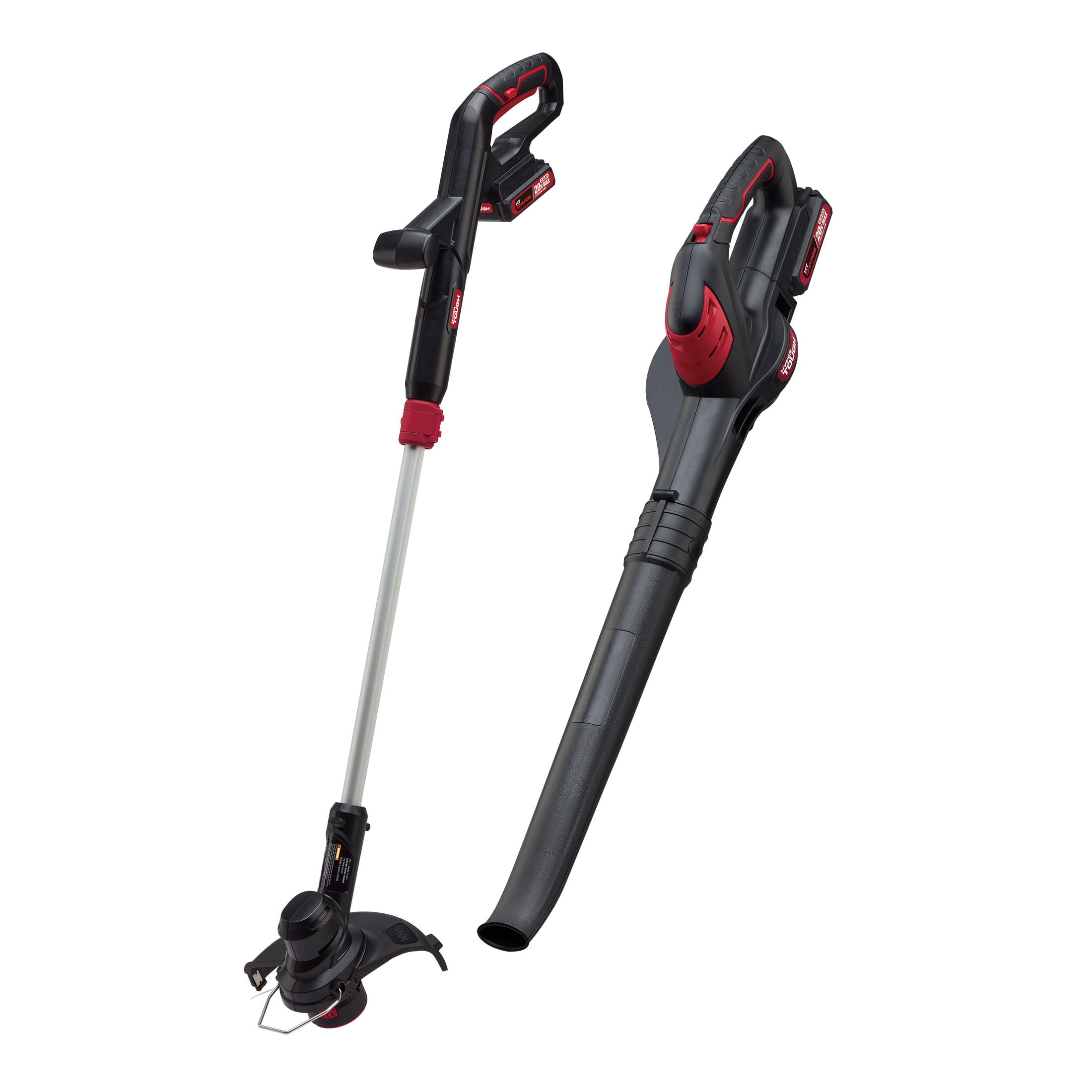 Hyper Tough 20V Max Cordless Combo Kit. 10-inch String Trimmer & 130 mph Sweeper
