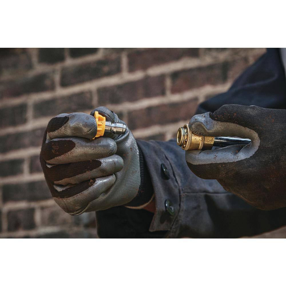 DEWALT DWPW2400W550P1 2400 PSI 1.1 GPM Cold Water Electric Pressure Washer with 20V MAX 550 PSI 1.0 GPM Cold Water Cordless Power Cleaner Kit