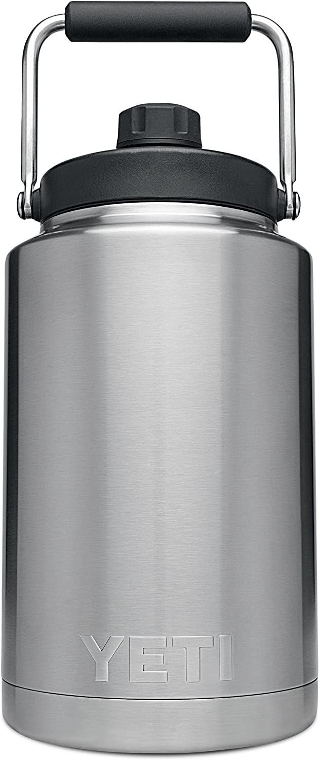 YETI Rambler Gallon Jug. Vacuum Insulated. Stainless Steel with MagCap.  Stainless Steel