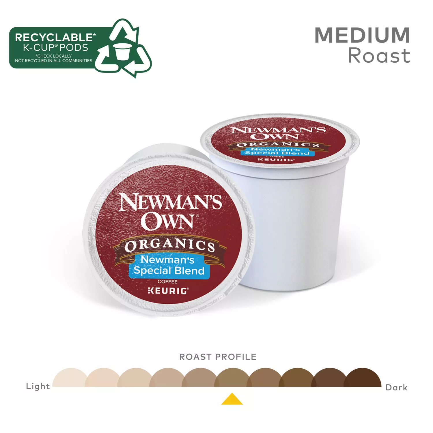 Newman-s Own Organics Coffee K-Cup Pods. Special Blend (100 ct.)