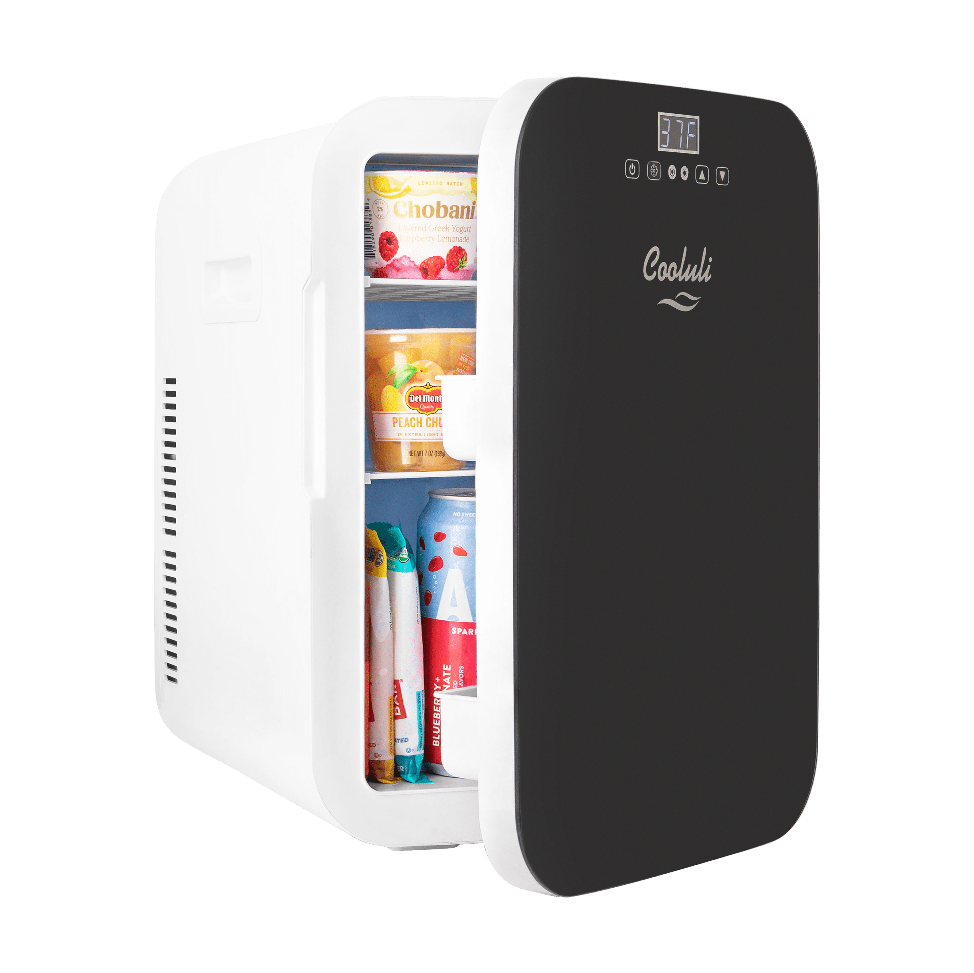 Cooluli Concord 20-Liter Portable Cooler/Warmer Mini Fridge. Black