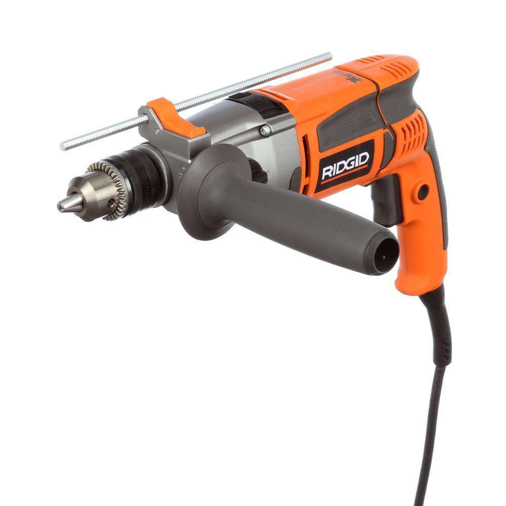 RIDGID R50111 8.5 Amp Corded 1/2 in. Heavy-Duty Hammer Drill