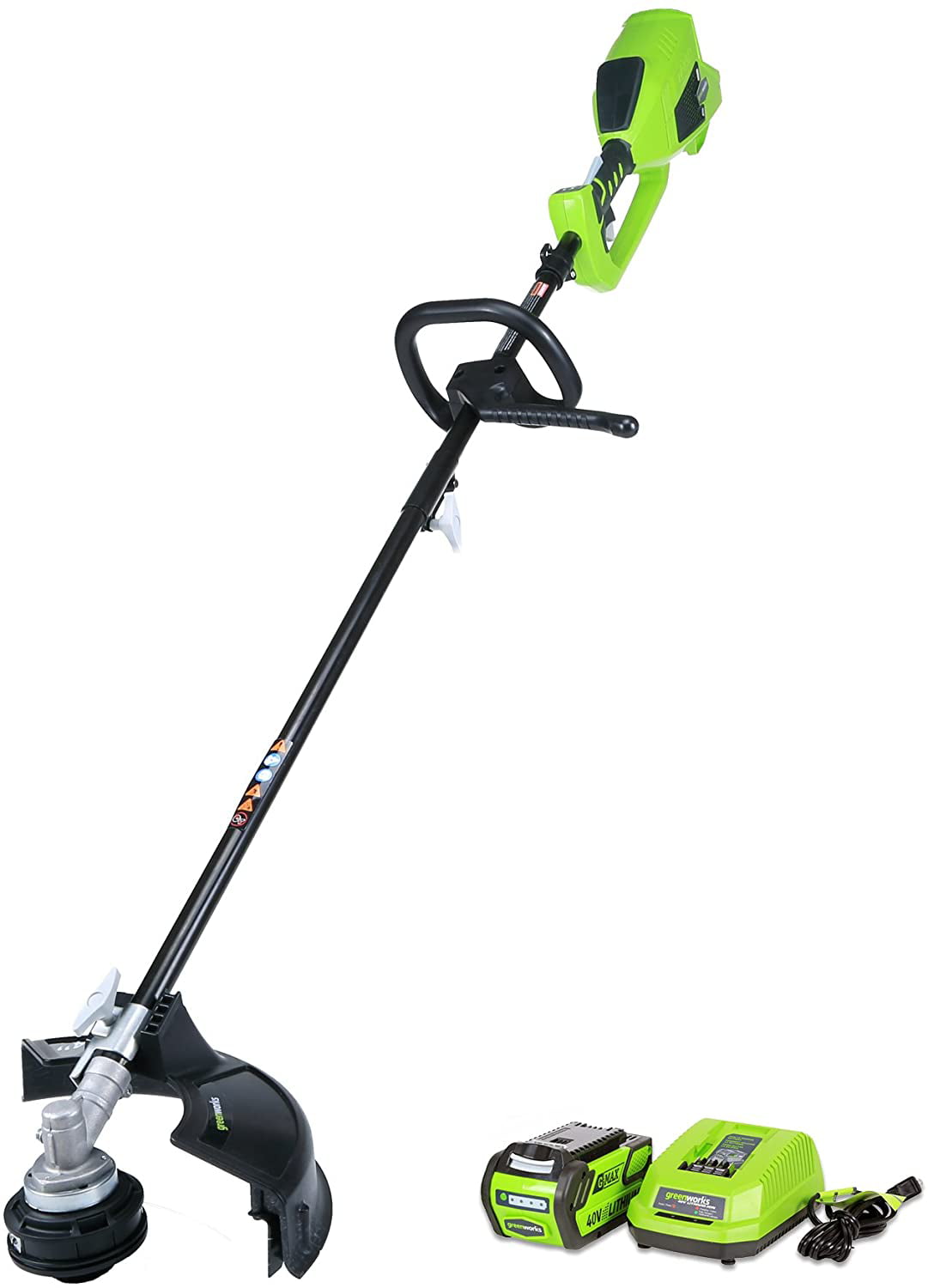 Greenworks 40 Volt Straight Shaft Attachment Capable String Trimmer