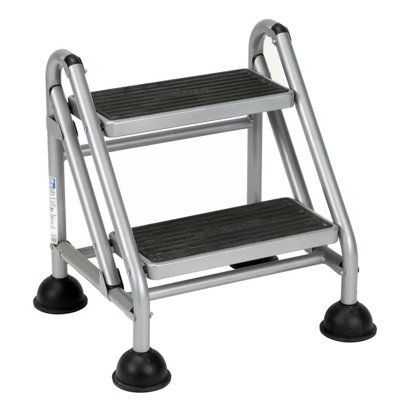 Cosco 11824GGB1 2-Step Rolling Steel Step Ladder