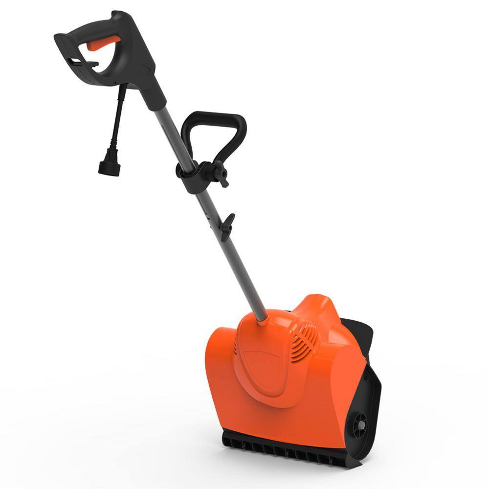 YARD FORCE YF1011-ESS 11 in. Single-Stage Electric Snow Blower Shovel with LED Light