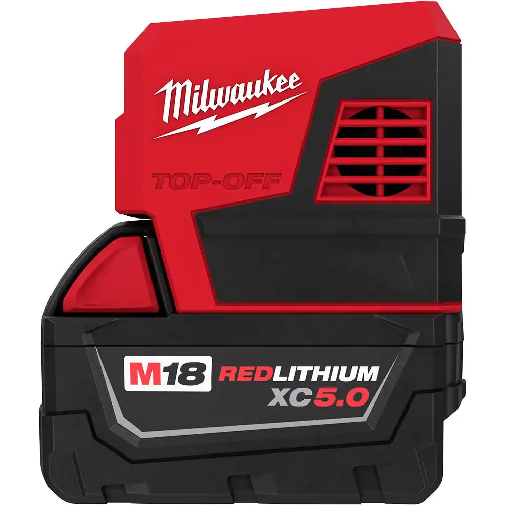 Milwaukee 2846-50 M18 18-Volt 175-Watt Lithium-Ion Powered Compact Inverter with 5.0 Ah Battery