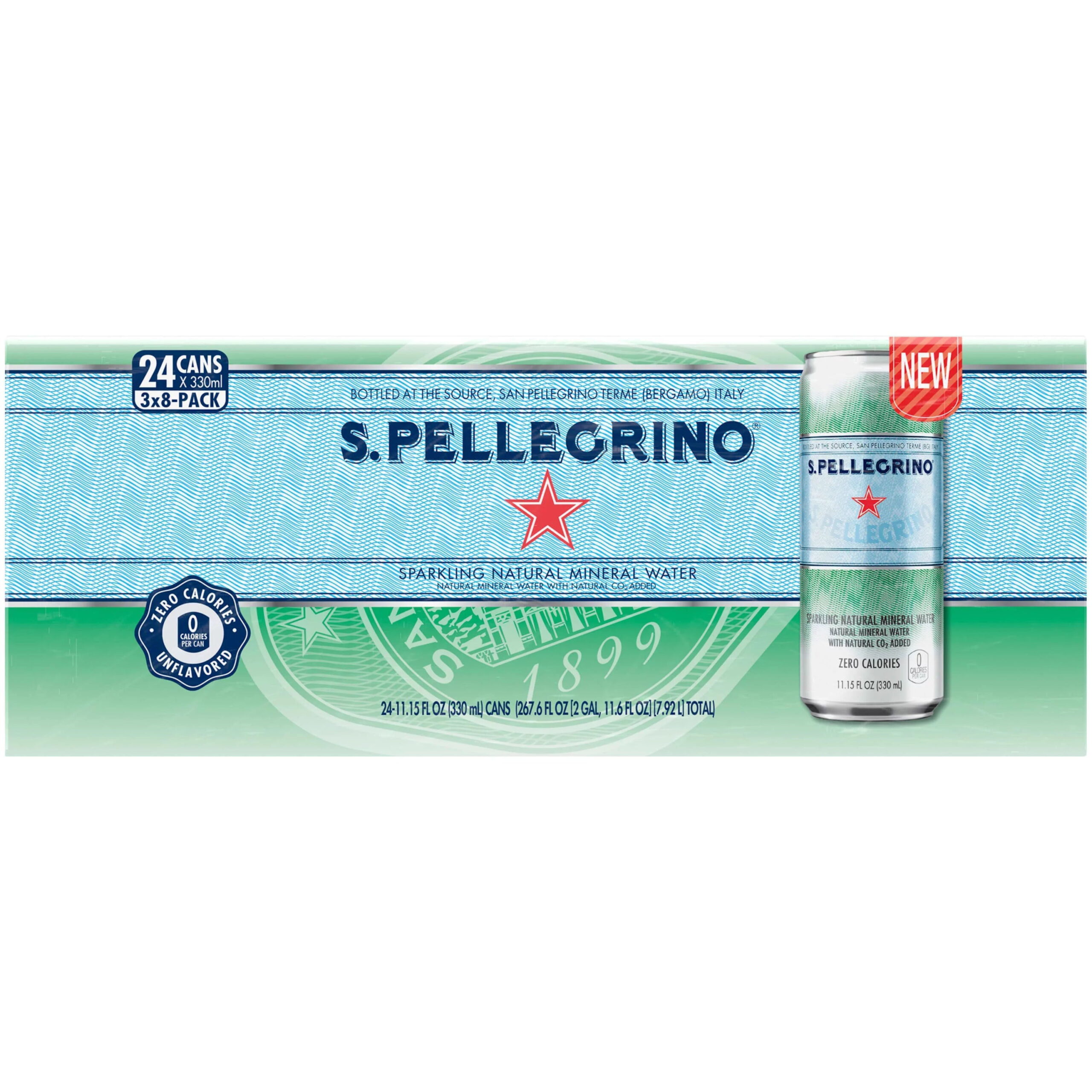 S.pellegrino Sparkling Drink. 11.15 Oz. Pack of 24
