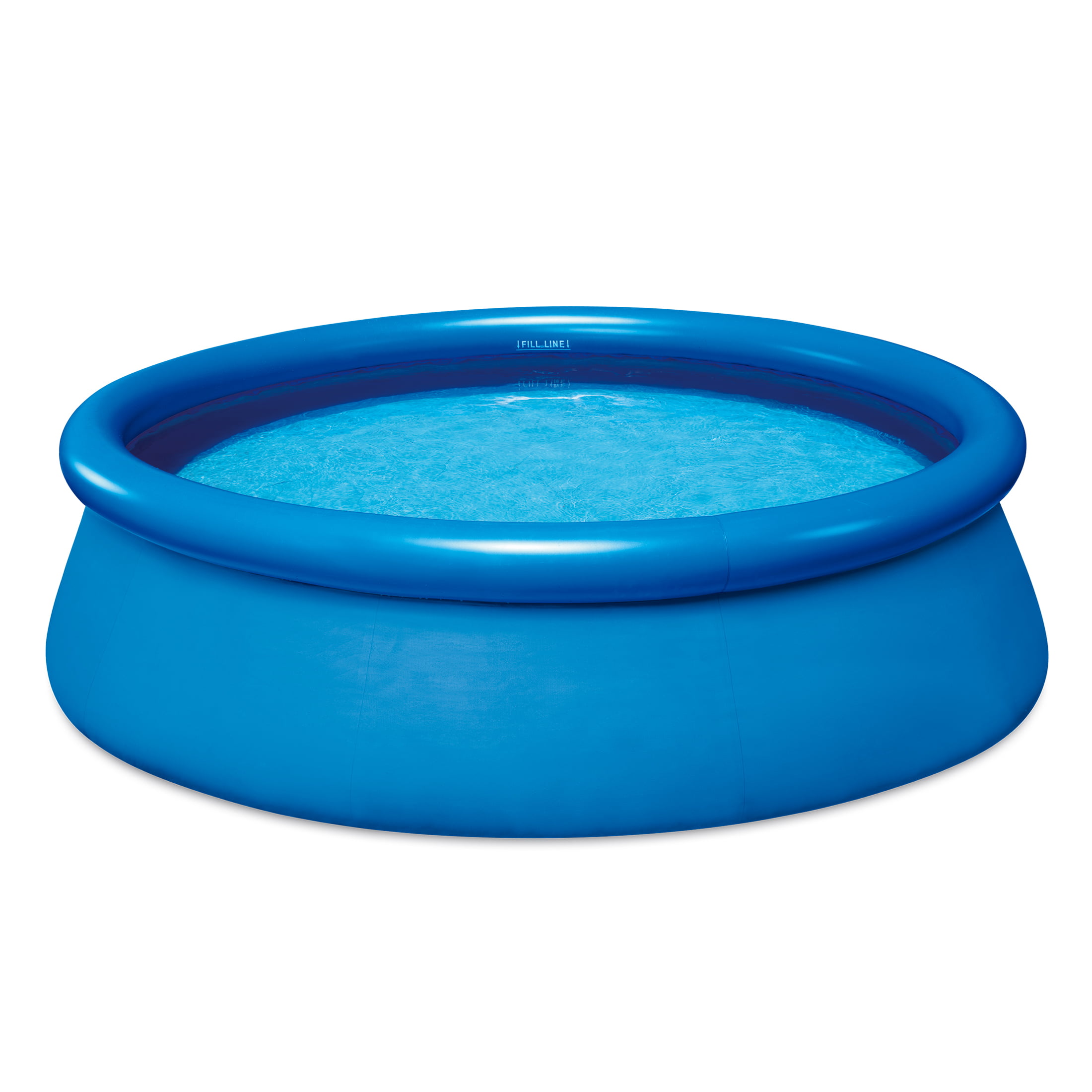 10 ft Round Quick Set Above Ground Pool. Blue. Ages 6 and Up. Unisex