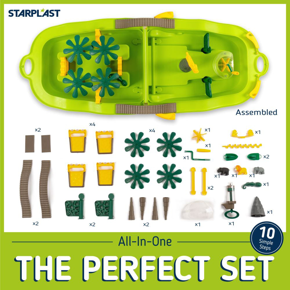 Starplast Water Fun Trolley Portable Folding Water Table Play Set