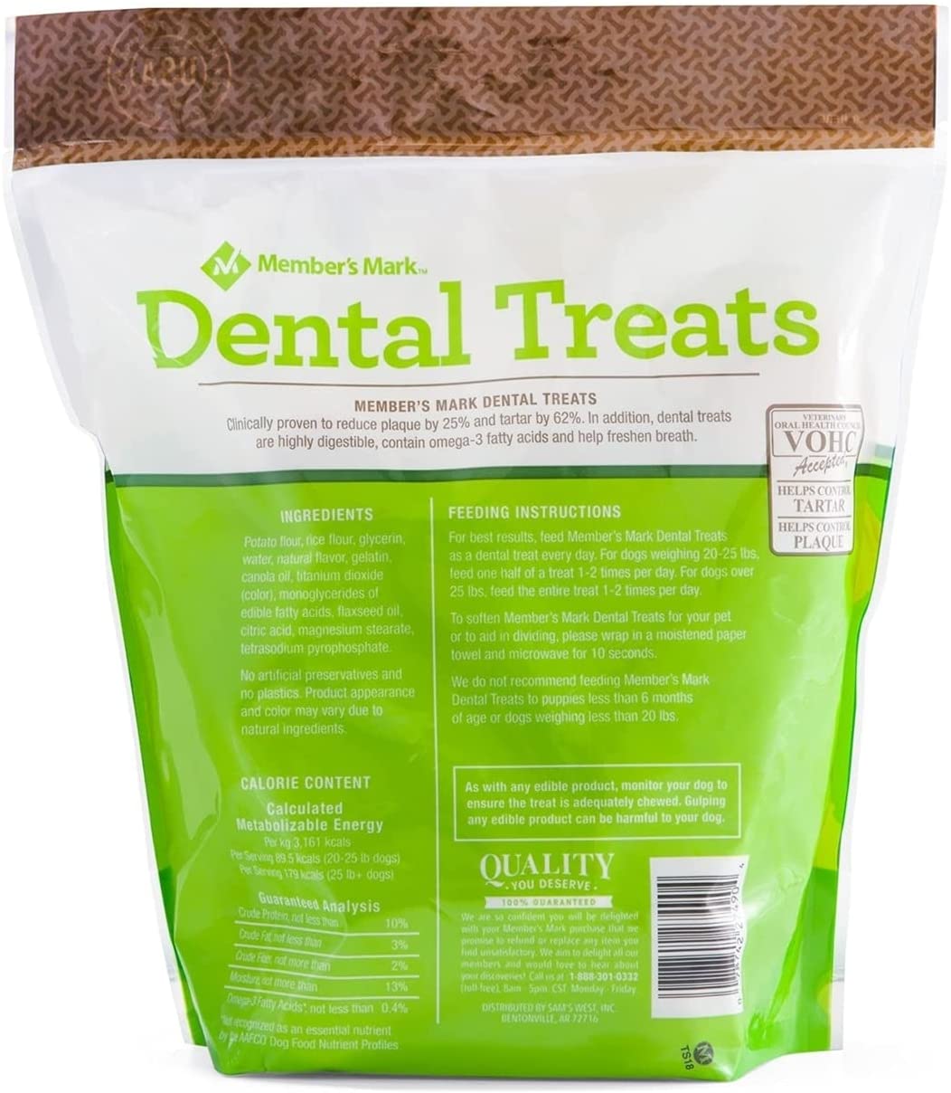 Member-s Mark Dental Chew Treats for Dogs (30 ct.)
