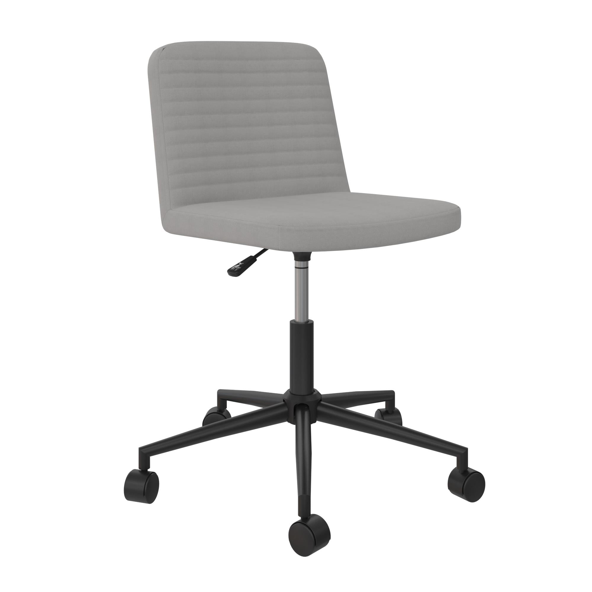 Queer Eye Corey Task Chair with Adjustable Height & Swivel. 250 lb. Capacity. Gray