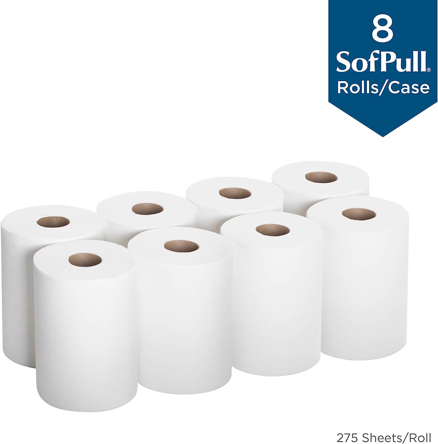 SofPull Junior Centerpull Premium Paper Towel by GP PRO. Georgia-Pacific . White. 28125. 8 Rolls Per Case
