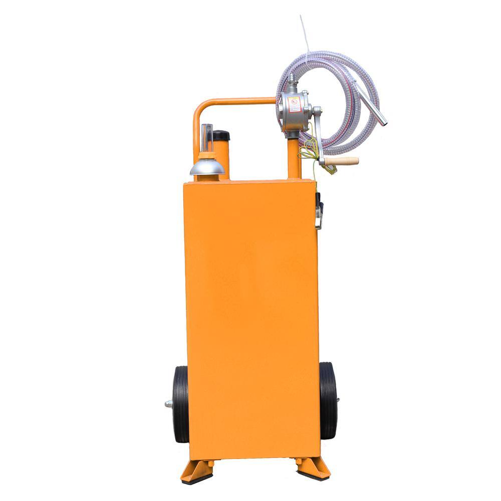 Winado 30 Gal. Fuel Tank on Wheels. Portable Gas Caddy (964238490272)