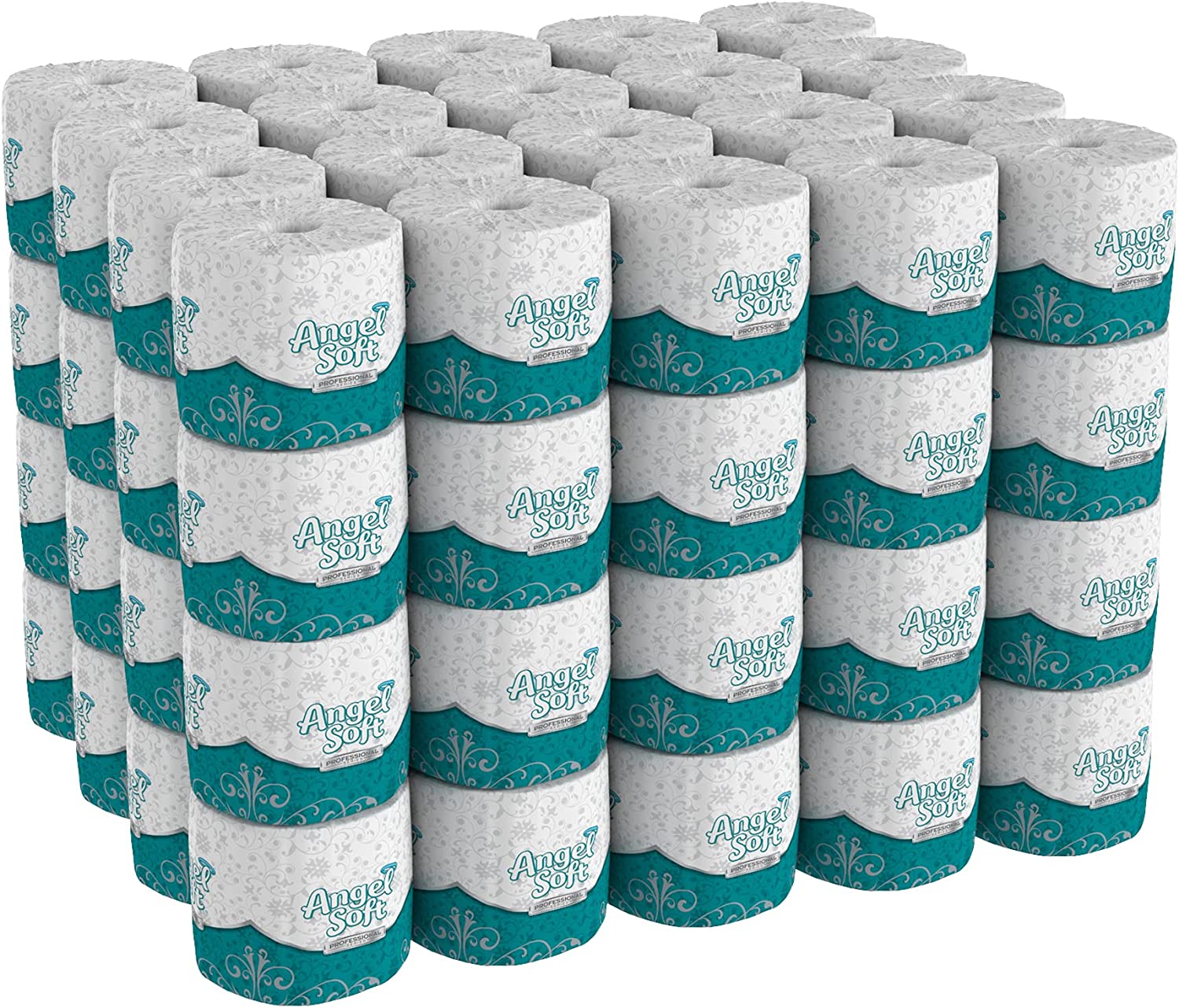 Georgia Pacific Angel Soft ps 16880 White 2-Ply Premium Embossed Bathroom Tissue. 4.05″ Length x 4.0″ Width (Case of 80 Rolls. 450 Sheets Per Roll)