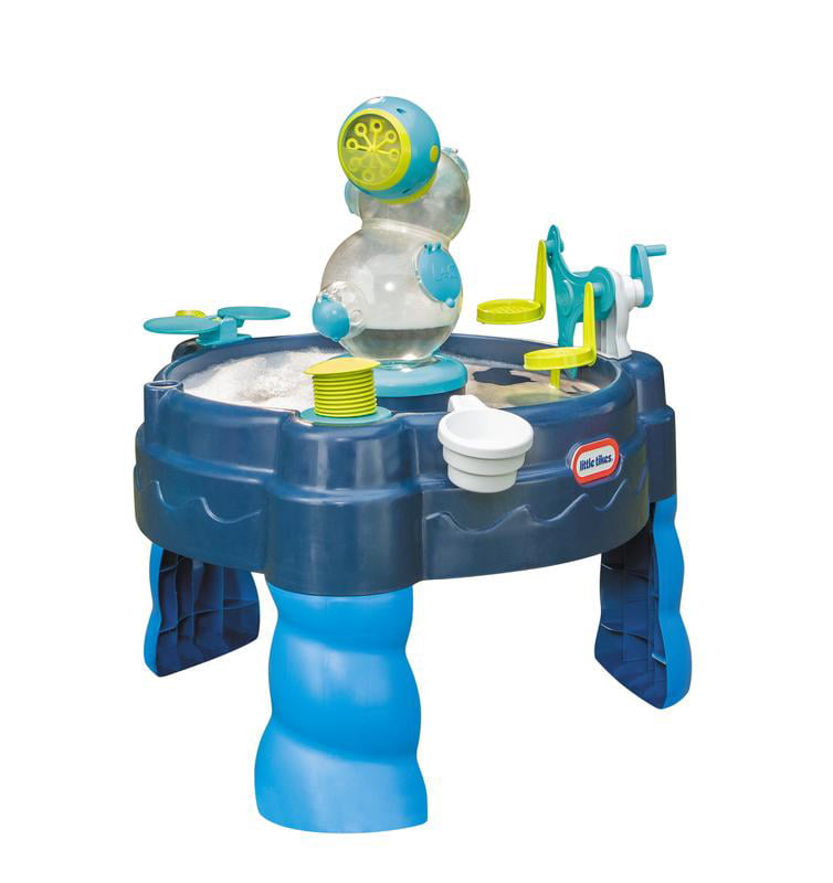 Little Tikes FOAMO 3-in-1 Water Table with Bubble & Foam Machine Activity and Accessory Set. Outdoor Water Toy Play Set for Toddlers Kids Boys Girls Ages 2 3 4+ Year Old
