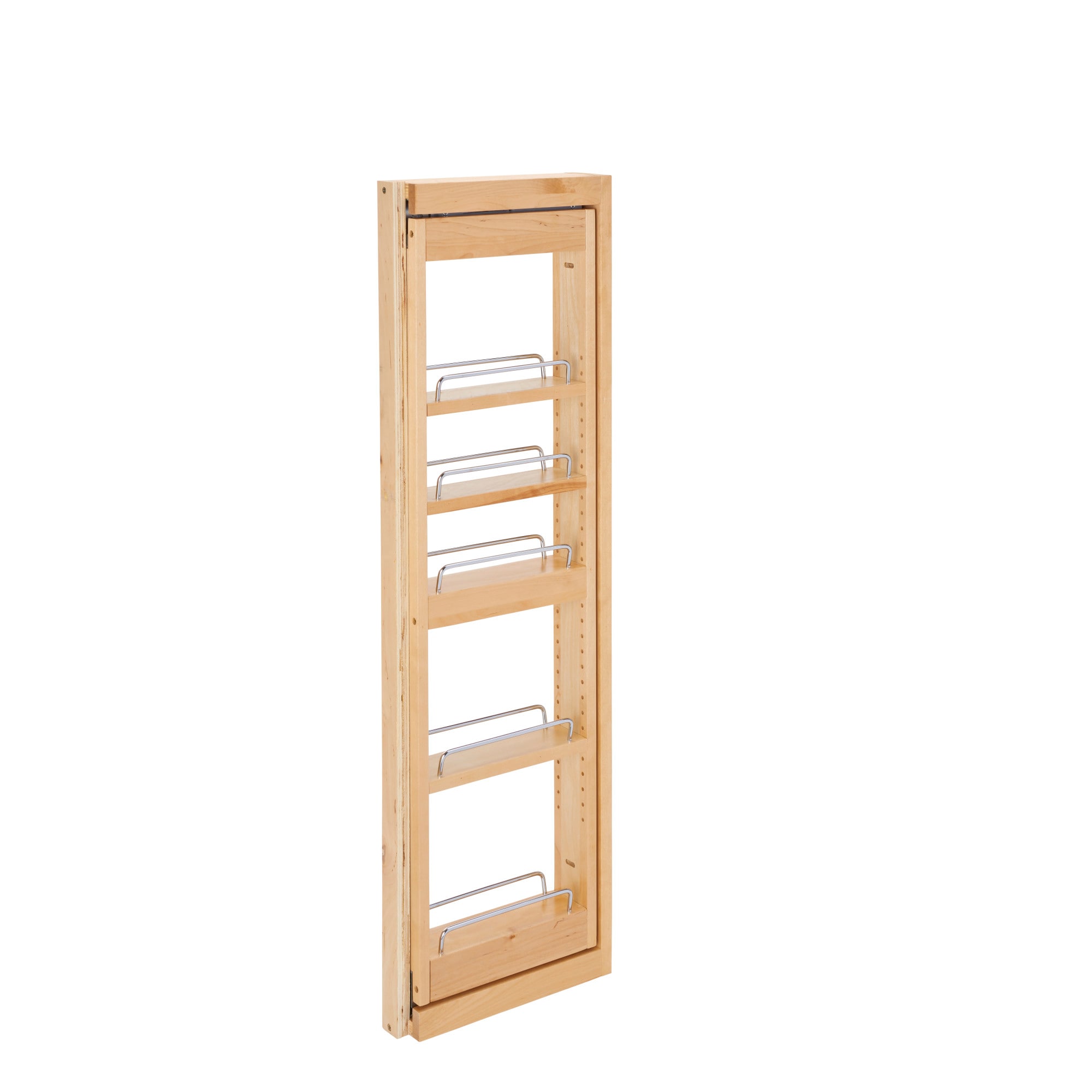 Rev-A-Shelf 3-in W x 39-in H 5-Tier Cabinet-mount Wood Soft Close Sliding Shelf Kit