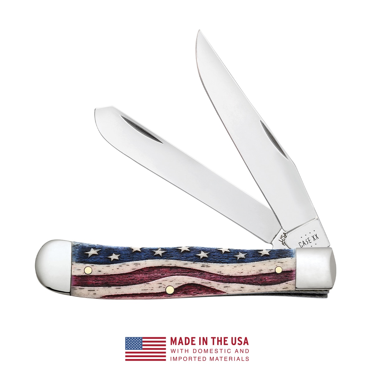 Case Cutlery 3.24-in Stainless Steel Clip Pocket Knife