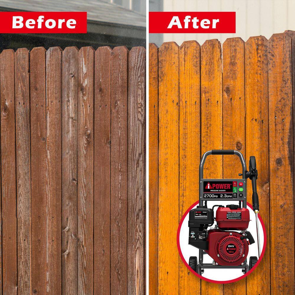 A-iPower APW2700C 2.700 PSI 2.3 GPM Gas Pressure Washer
