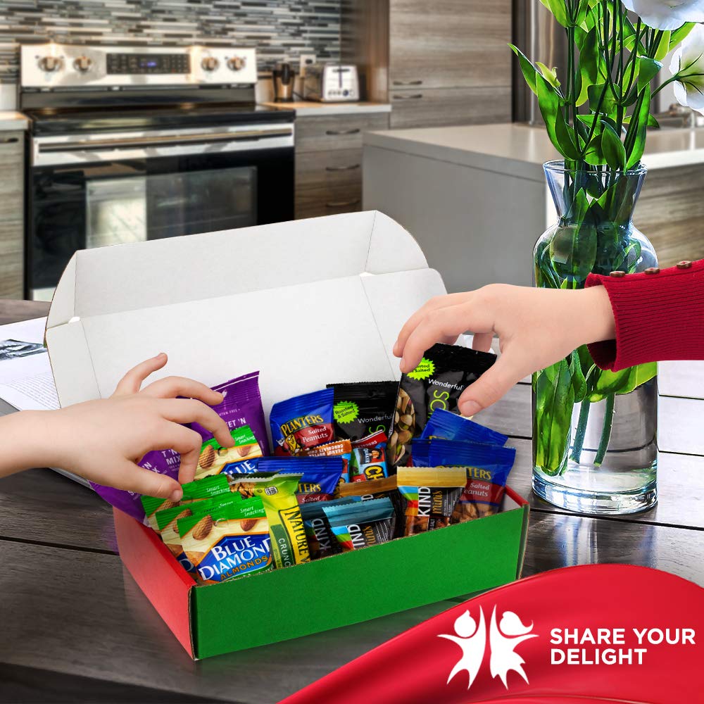 Variety Snacks Care Pack (24 Count) Healthy Snacks Care Package