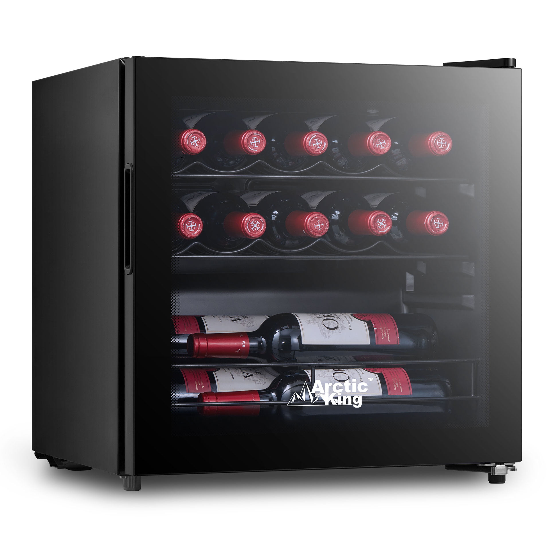 Arctic King 14-Bottle Wine Cooler. Full Glass Door