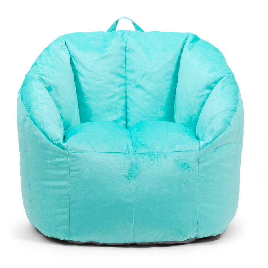 Big Joe Milano Bean Bag Chair. Plush 2.5ft. Mint