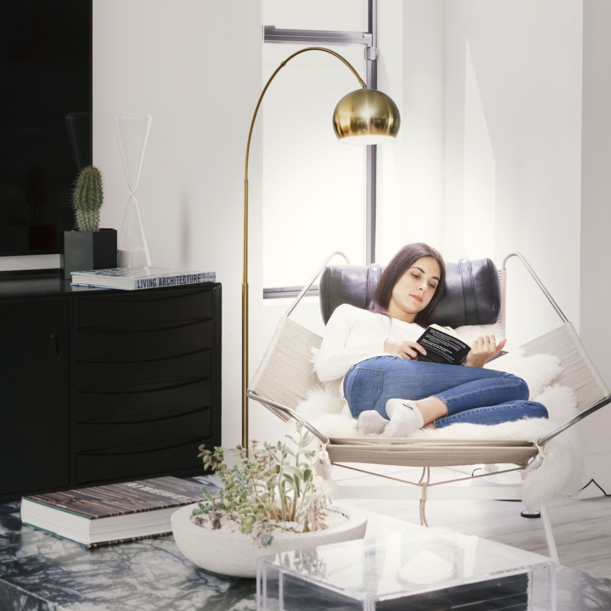 Olivia LED Floor Lamp