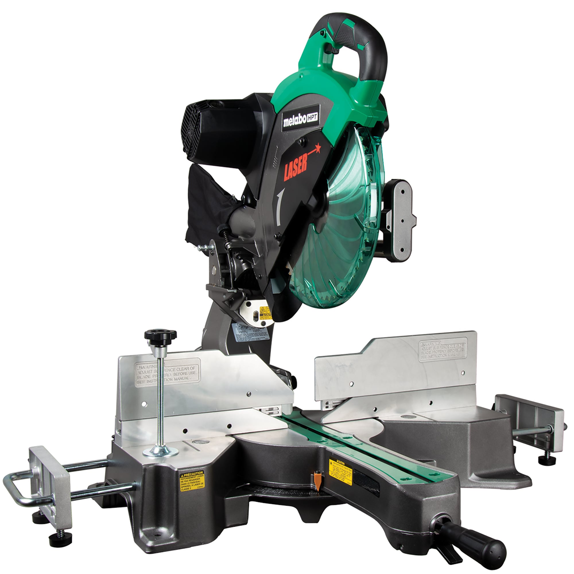 Metabo HPT 12-in 15-Amp Dual Bevel Sliding Compound Miter Saw with Laser Guide (Corded)