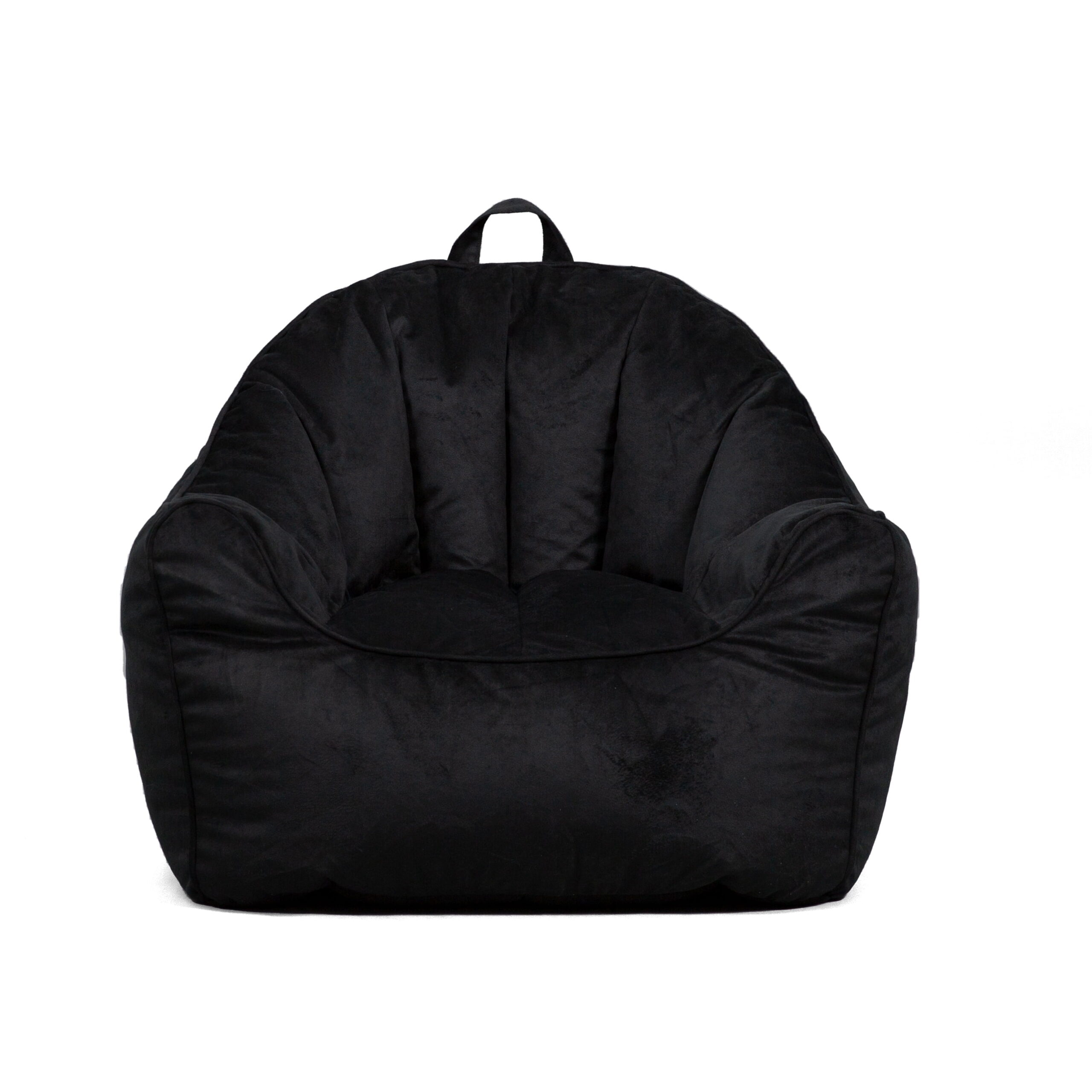 Big Joe Hug Bean Bag Chair. Plush 3ft. Black