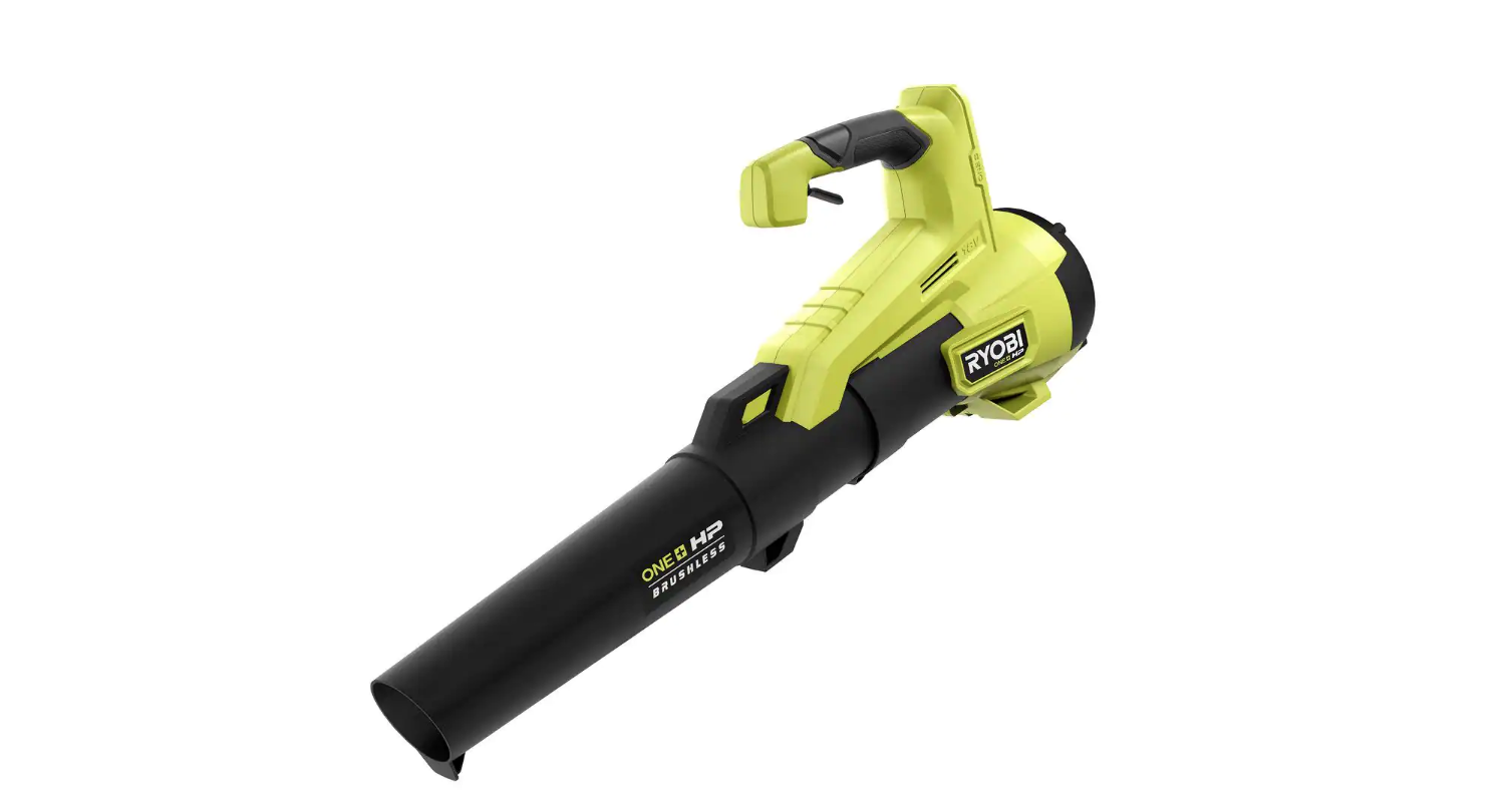 RYOBI P21012BTLVNM ONE+ HP 18V Brushless 110 MPH 350 CFM Cordless Variable-Speed Jet Fan Leaf Blower (Tool Only)