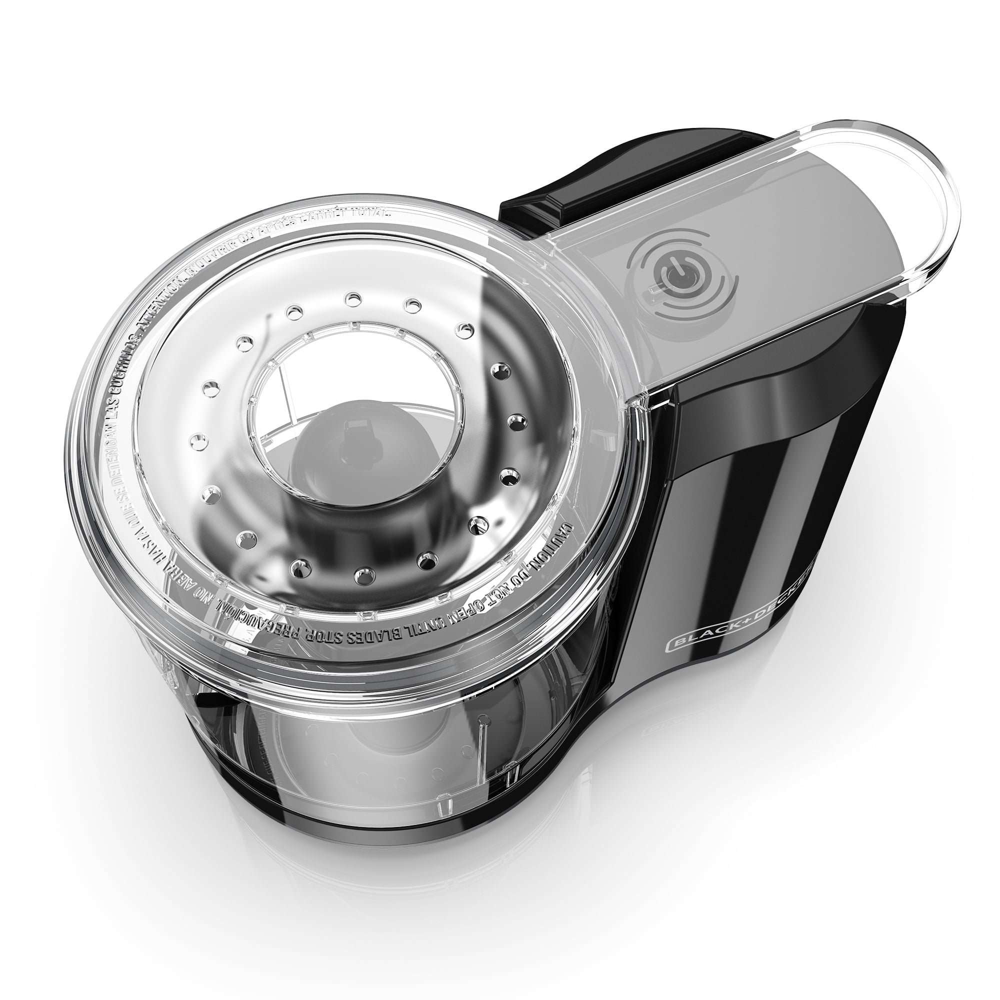 BLACK+DECKER 1.5-Cup One-Touch Electric Food Chopper. Black. HC150B