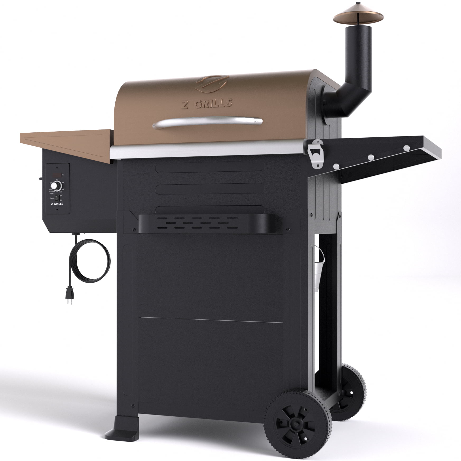 Z GRILLS ZPG-6002B 573 sq. in. Wood Pellet Grill and Smoker. Copper
