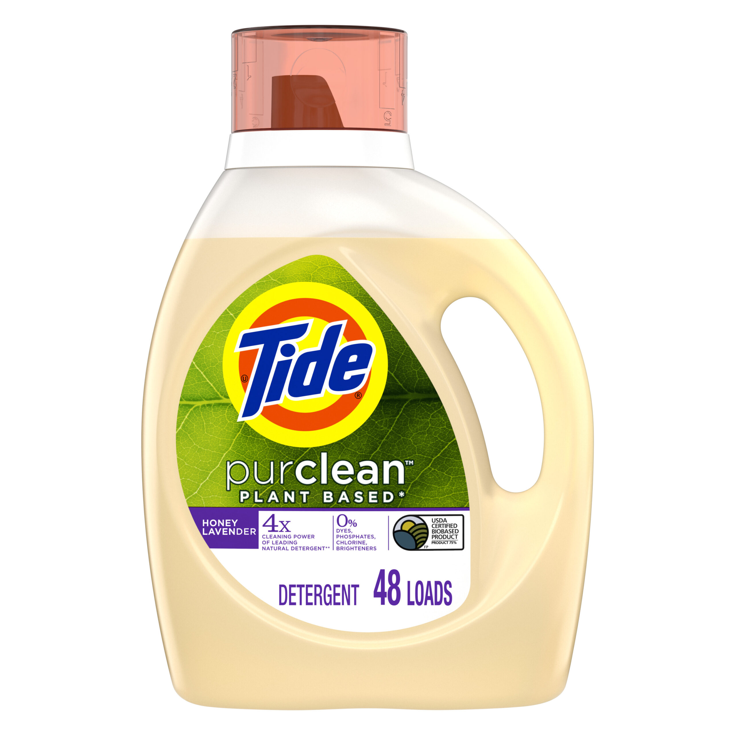 Tide Purclean Lavender. 48 Loads Liquid Laundry Detergent. 69 fl oz