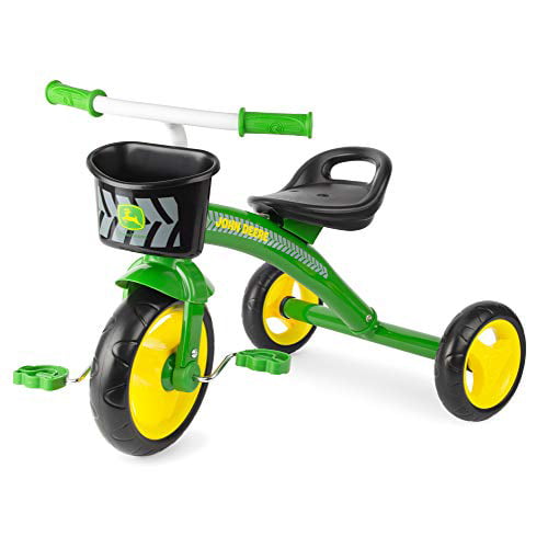 John Deere Steel Tricycle. Green