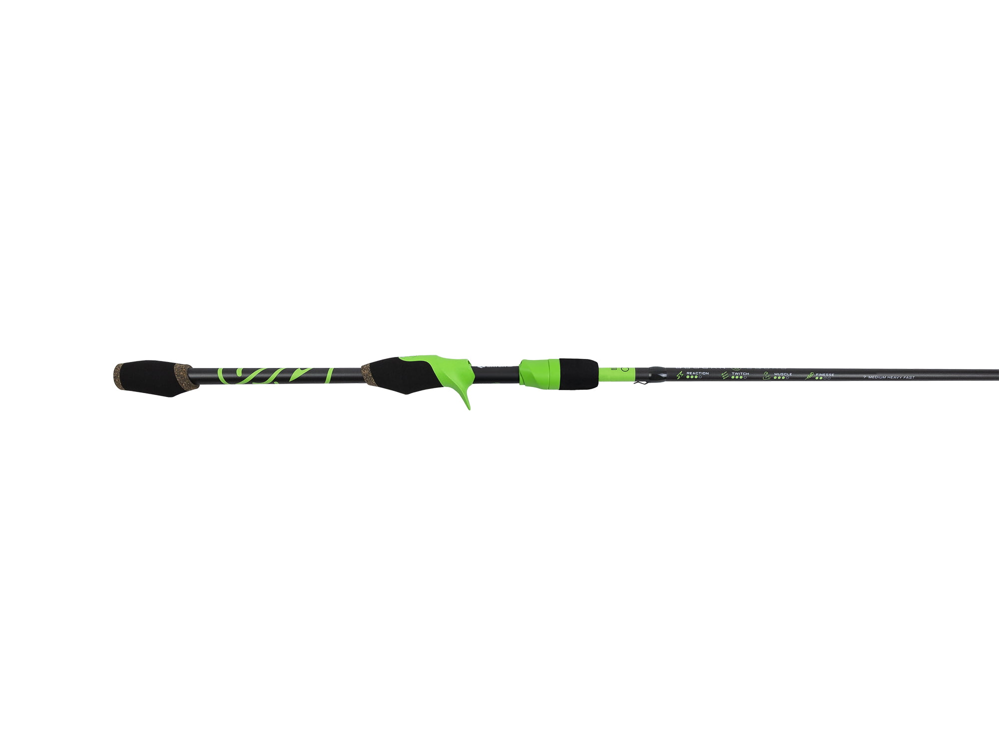 Googan Squad Green Series Go-To Casting Rod 7′ Medium Heavy Fast 2piece 1pack