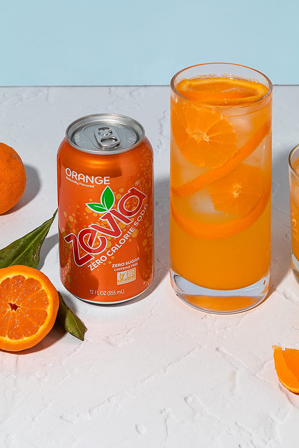 Zevia Zero Calorie Soda. Orange. 12 Ounce Cans (Pack of 24)