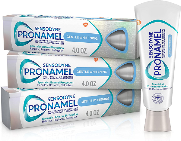 Sensodyne Pronamel Gentle Teeth Whitening Enamel Toothpaste for Sensitive Teeth