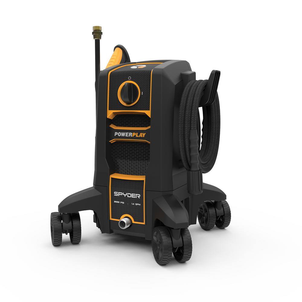 Powerplay  SPYDER 2000 PSI 1.4 GPM Cold Water Electric Pressure Washer