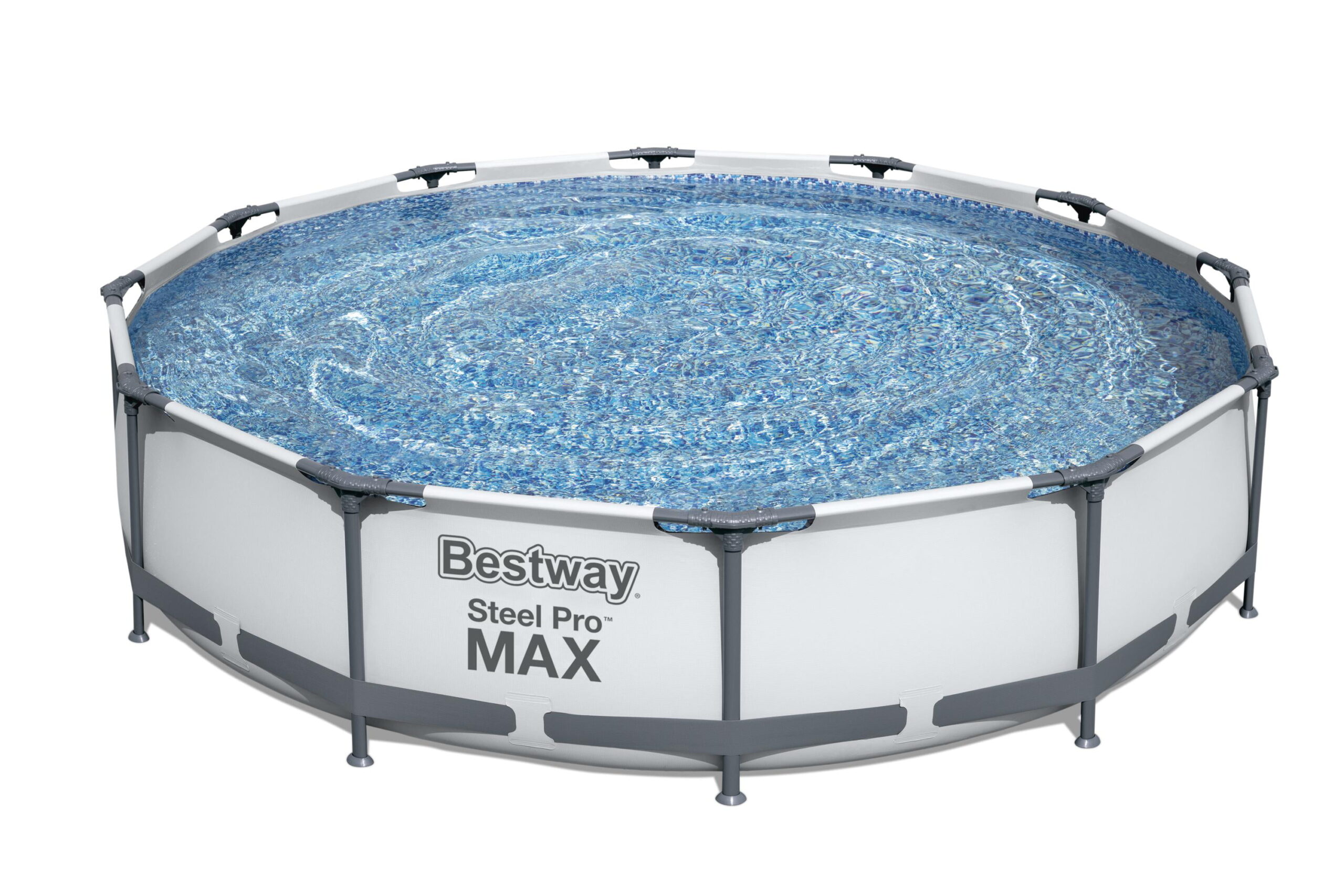 Bestway Steel Pro MAX 12-x30″ Round Above Ground Outdoor Swimming Pool with Pump