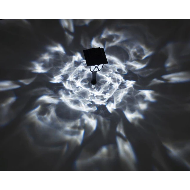 Portfolio  15-Lumen 0.5-Watt Black Solar Integrated LED Outdoor Path Light Kit (3500 K)