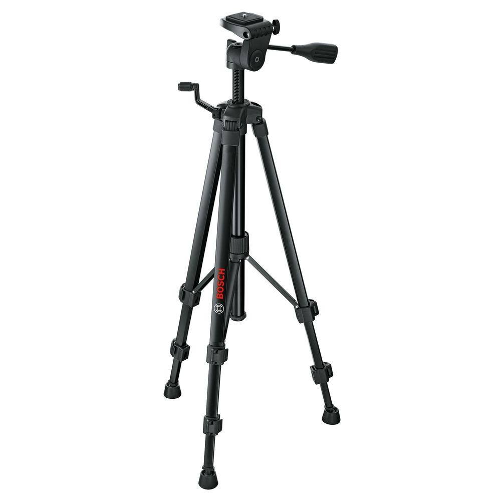 Bosch BT 150 Compact Tripod with Extendable Height for Use with Line Lasers. Point Lasers. and Laser Distance Tape Measuring Tools