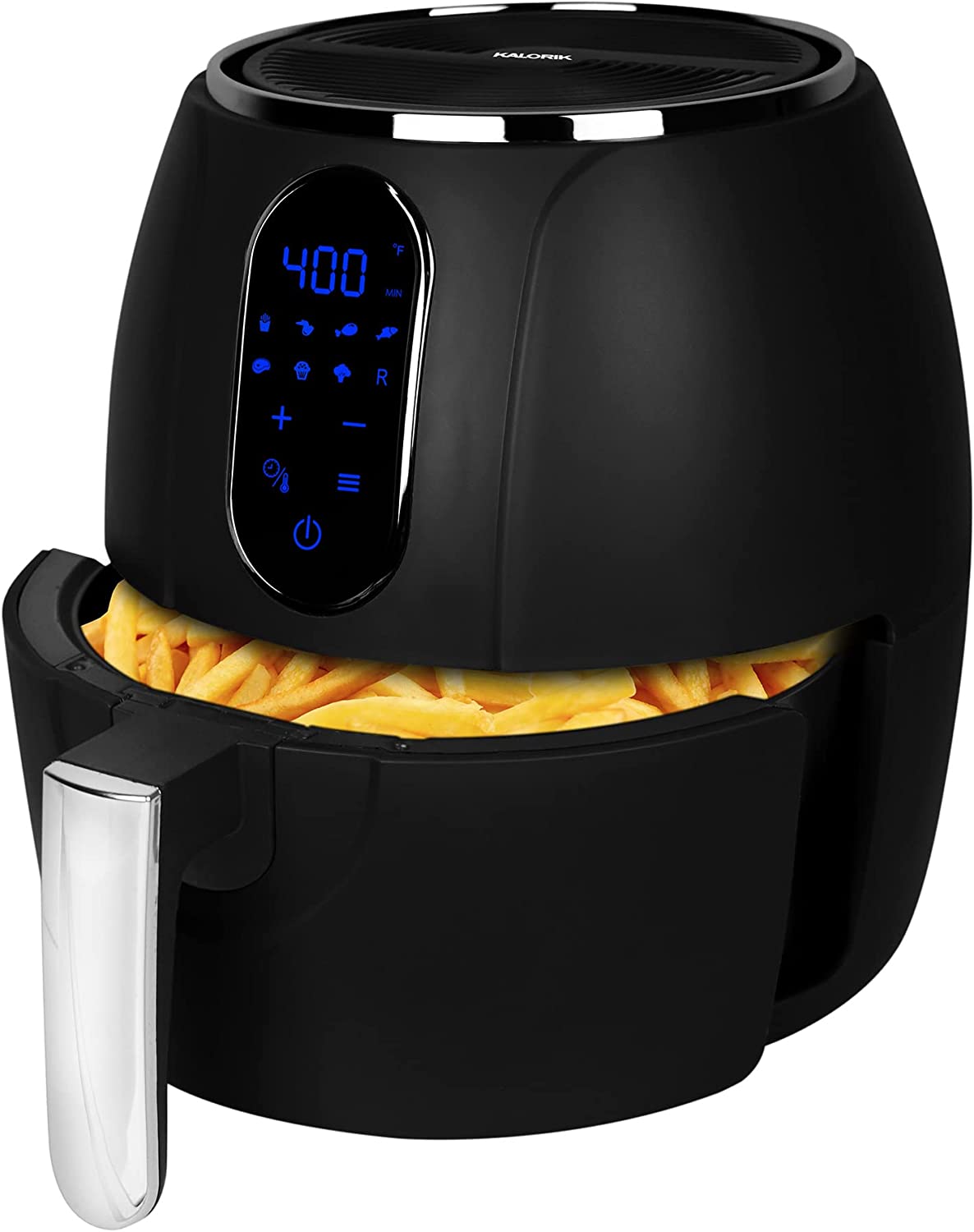 Kalorik 3.2 Quart Digital Air Fryer. Black 3.2-Quart Black Air Fryer