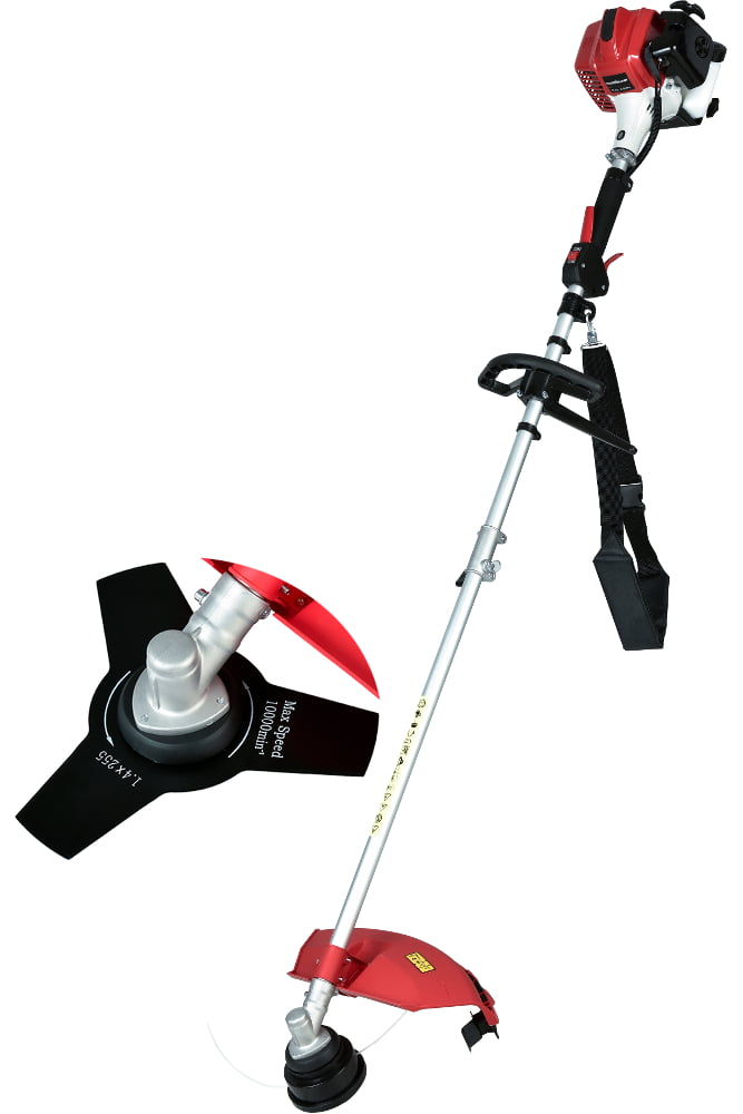 PowerSmart PS4532 25.4 cc 2 Stroke Gas String Strimmer and Brush Cutter